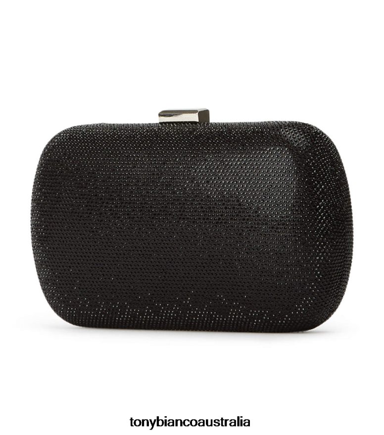 Tony Bianco | Women Black Crystal Cori Clutch DD6F6J309