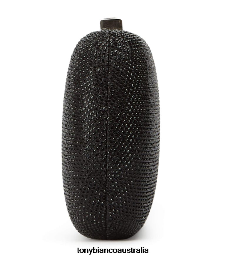 Tony Bianco | Women Black Crystal Cori Clutch DD6F6J309