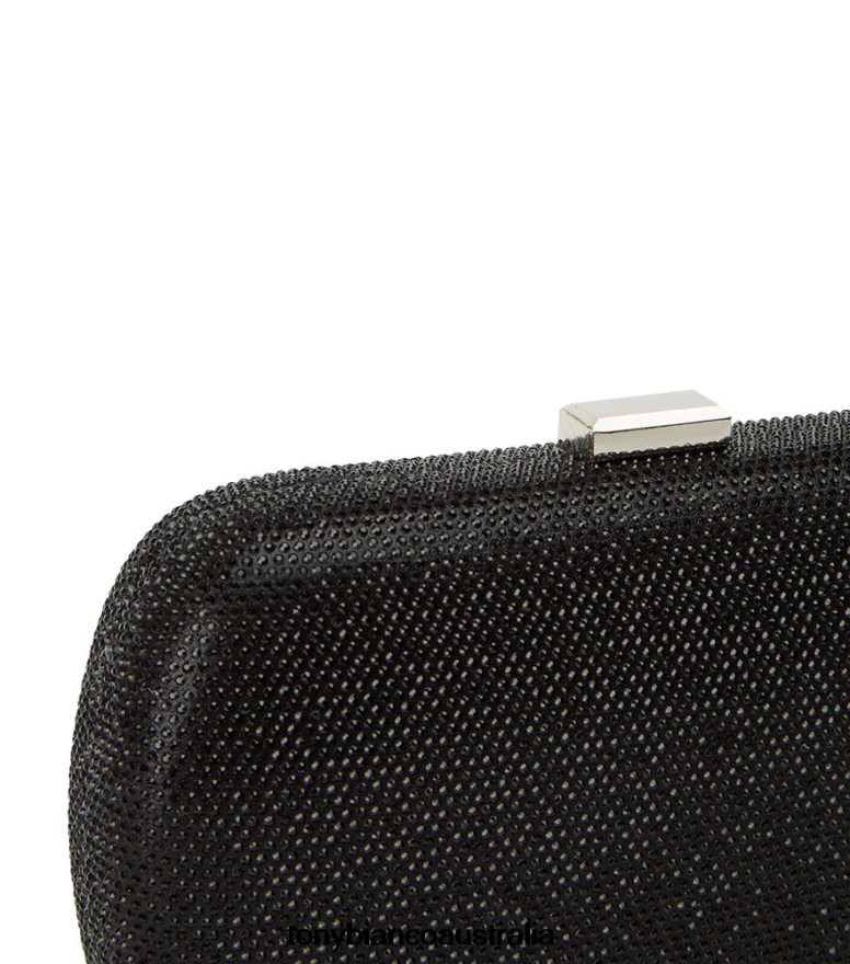 Tony Bianco | Women Black Crystal Cori Clutch DD6F6J309
