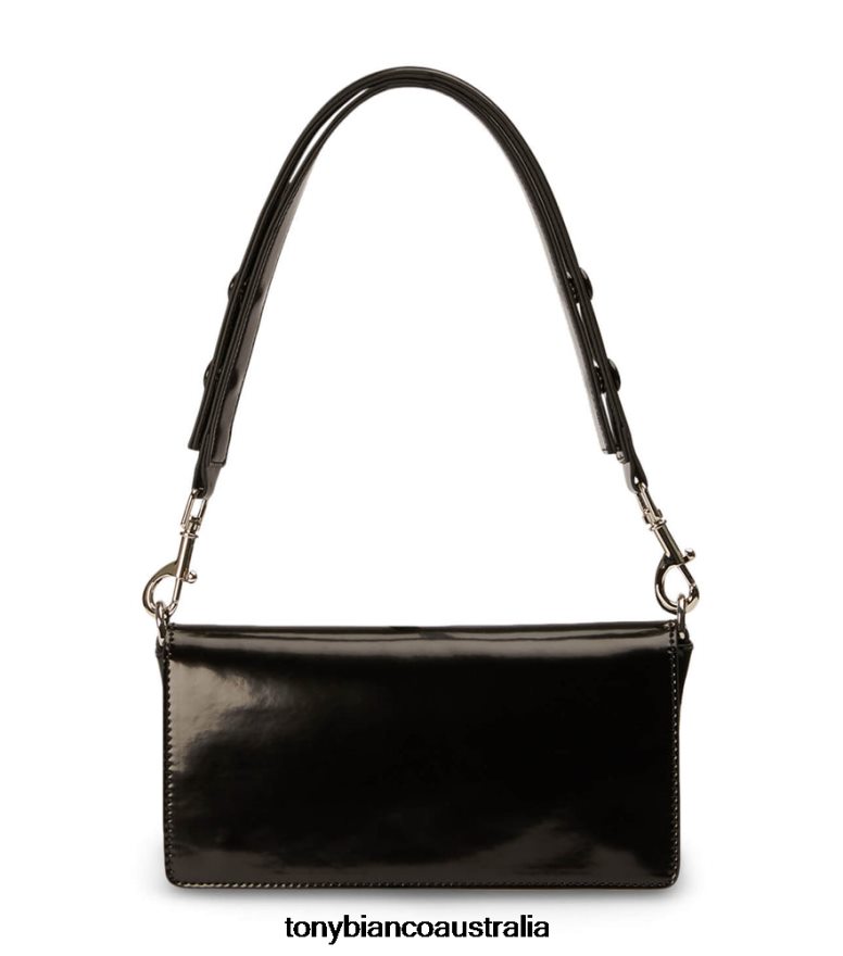 Tony Bianco | Women Black Hi Shine Clove Shoulder Bag DD6F6J692