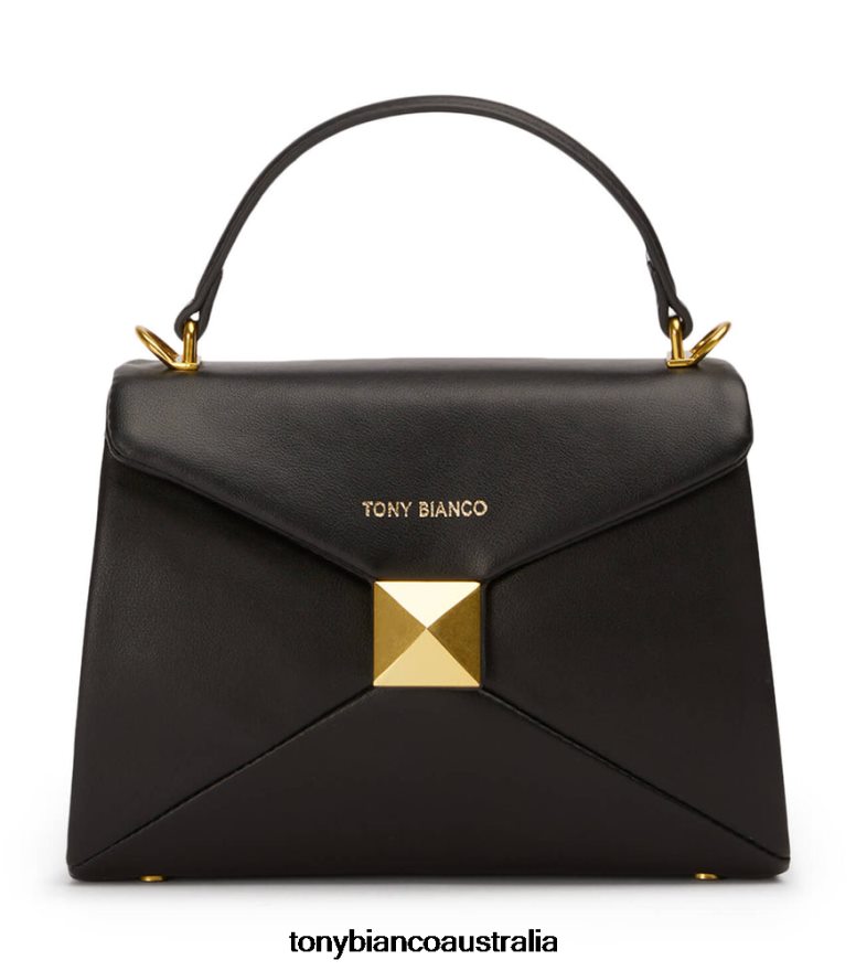 Tony Bianco | Women Black Leather Eve Mini Handbags DD6F6J676