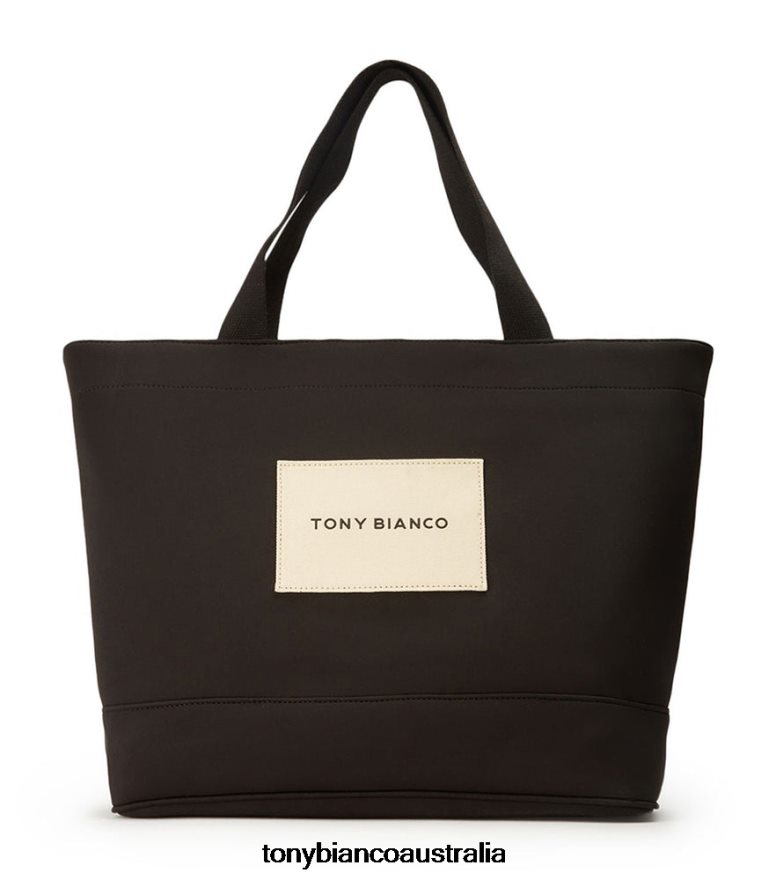 Tony Bianco | Women Black Scuba Jenna Shoulder Bag DD6F6J705