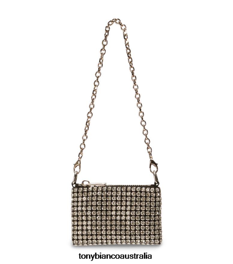 Tony Bianco | Women Clear Crystal Arabelle Mini Handbags DD6F6J301