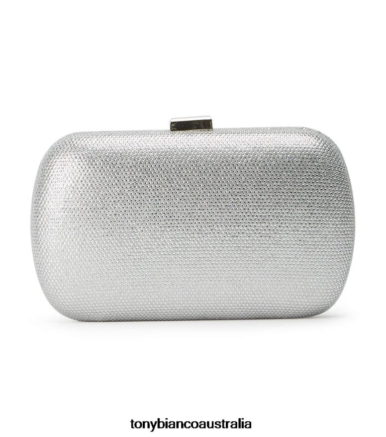 Tony Bianco | Women Silver Crystal Cori Clutch DD6F6J308