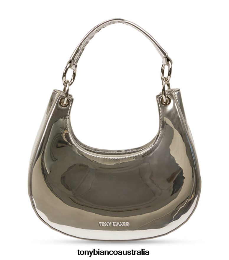 Tony Bianco | Women Silver Shine Talia Mini Handbags DD6F6J689