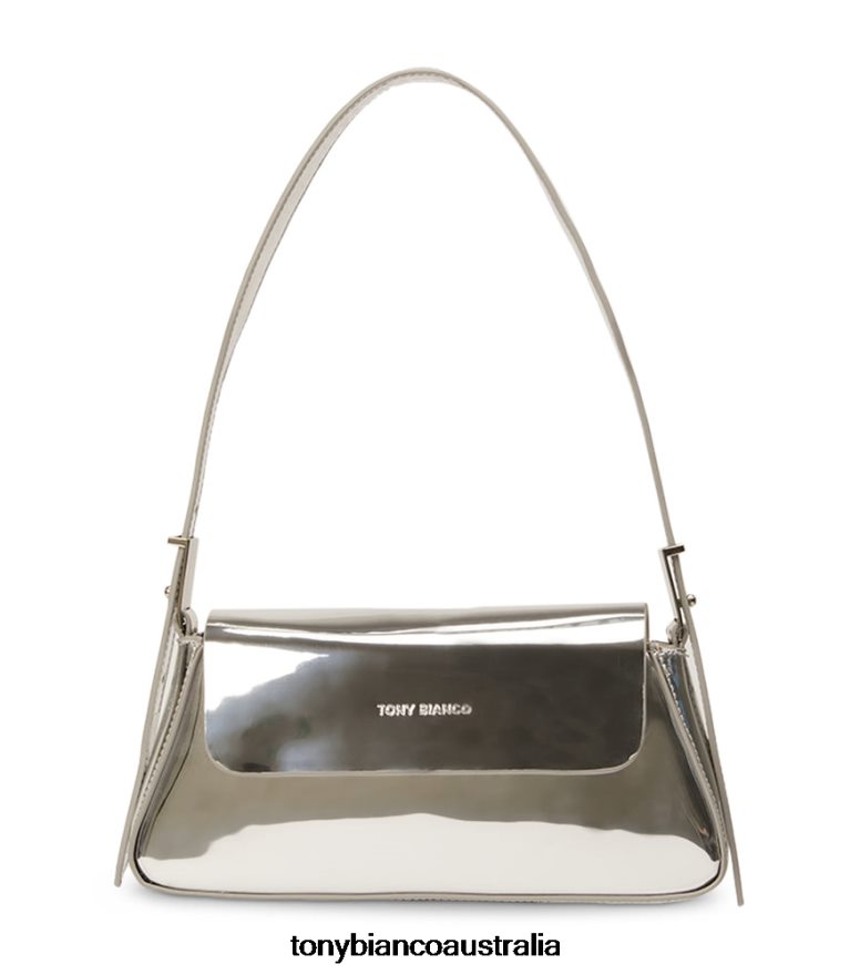 Tony Bianco | Women Silver Shine Villa Shoulder Bag DD6F6J684