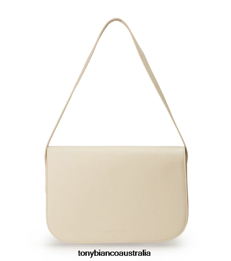 Tony Bianco | Women Vanilla Leather Cecil Shoulder Bag DD6F6J703