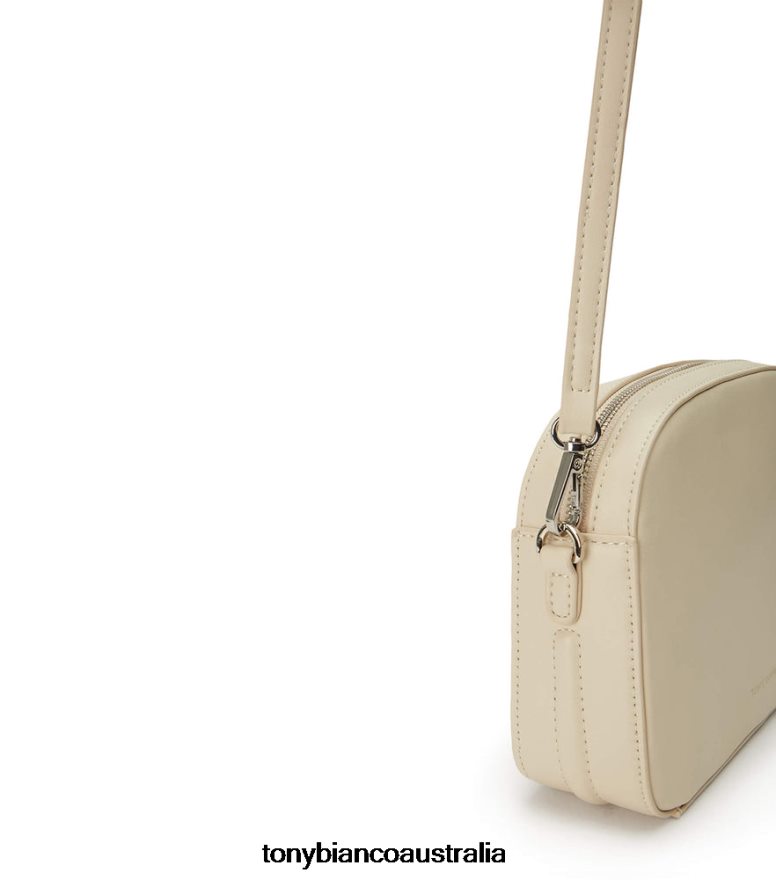 Tony Bianco | Women Vanilla Leather Woodstoc Cross Body Bag DD6F6J707