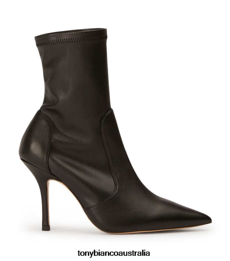 Tony Bianco | Women Black Nappa/Black Venezia Kartia Ankle Boots DD6F6J482