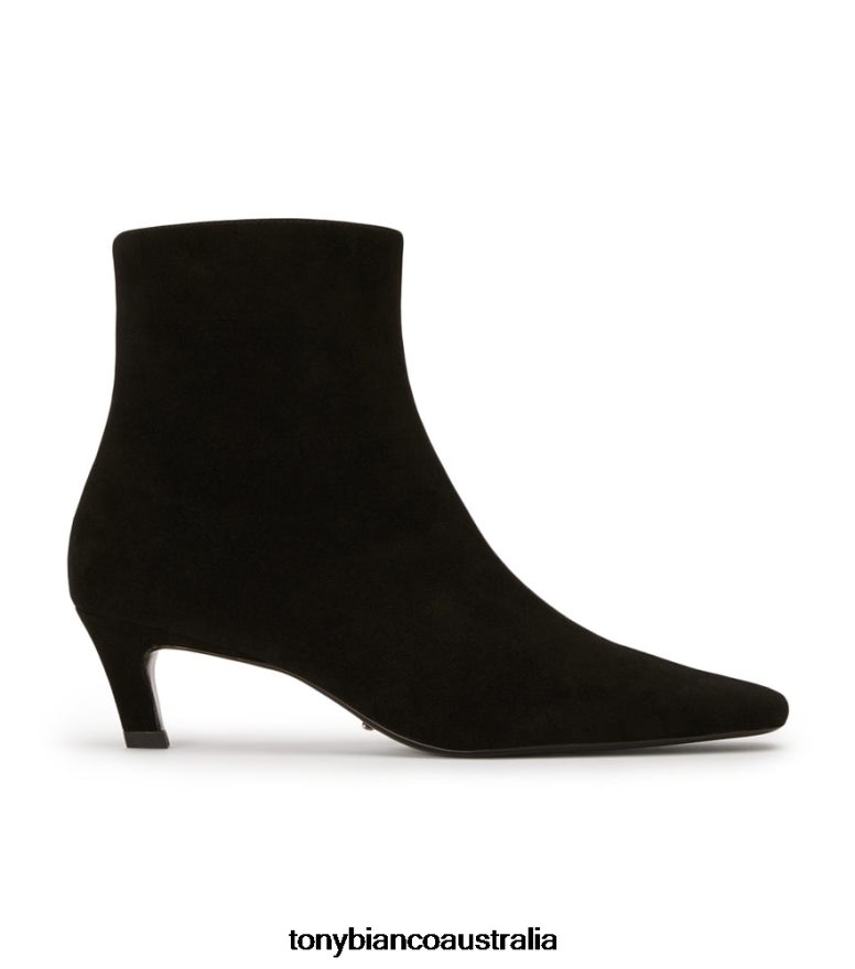 Tony Bianco | Women Black Suede Vicci Ankle Boots DD6F6J494