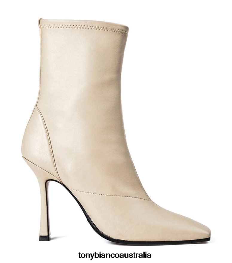 Tony Bianco | Women Vanilla Nappa Halsey Ankle Boots DD6F6J533