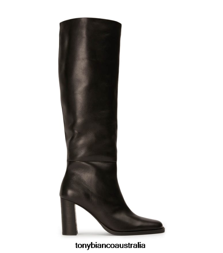 Tony Bianco | Women Black Como Asher Calf Boots DD6F6J462