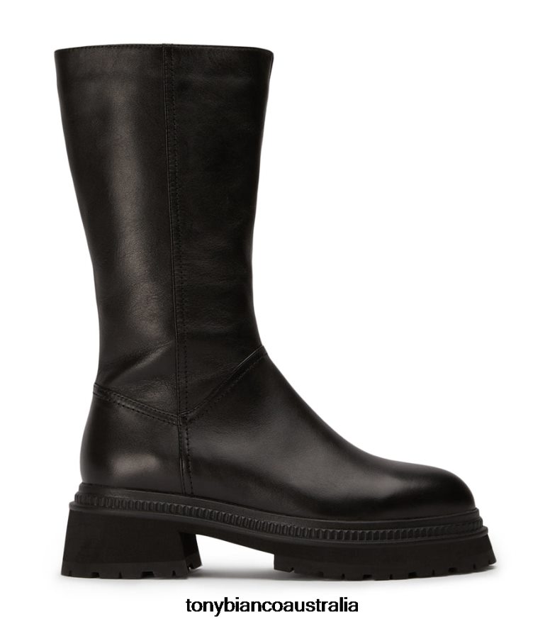 Tony Bianco | Women Black Como Hahn Calf Boots DD6F6J417