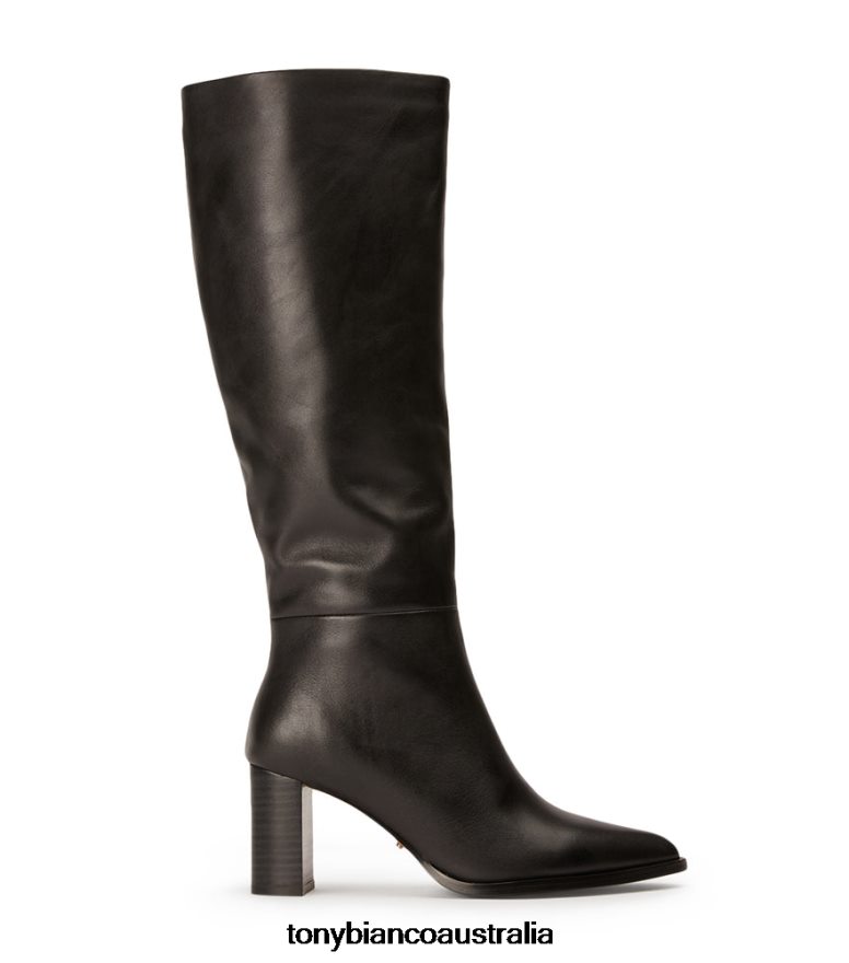 Tony Bianco | Women Black Como Peppe Calf Boots DD6F6J416
