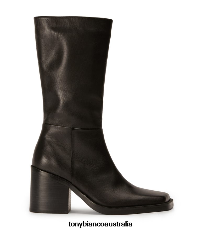 Tony Bianco | Women Black Como Prestige Calf Boots DD6F6J461