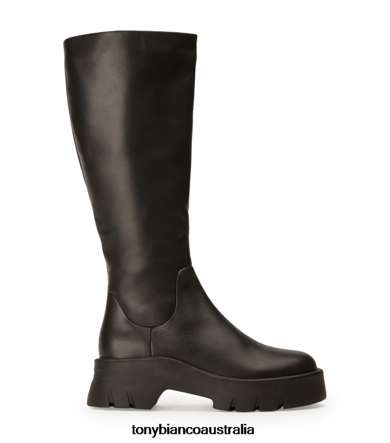 Tony Bianco | Women Black Turin Rage Calf Boots DD6F6J424