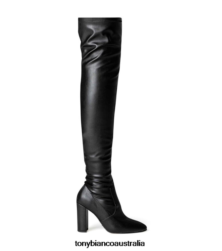Tony Bianco | Women Black Venezia Bloom Long Boots DD6F6J572