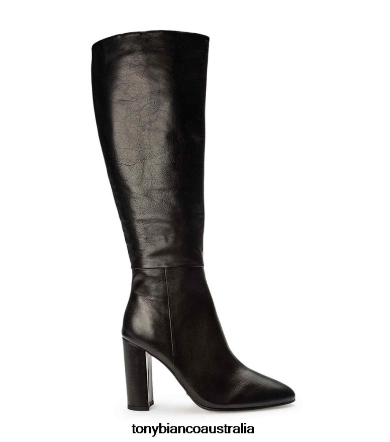 Tony Bianco | Women Black Venice Bellez Calf Boots DD6F6J446