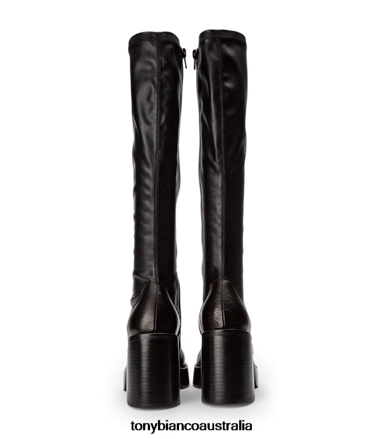 Tony Bianco | Women Black Venice/Black Venezia Tibby Calf Boots DD6F6J448