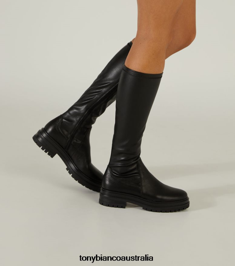 Tony Bianco | Women Black Venice/Black Venezia Waze Calf Boots DD6F6J429