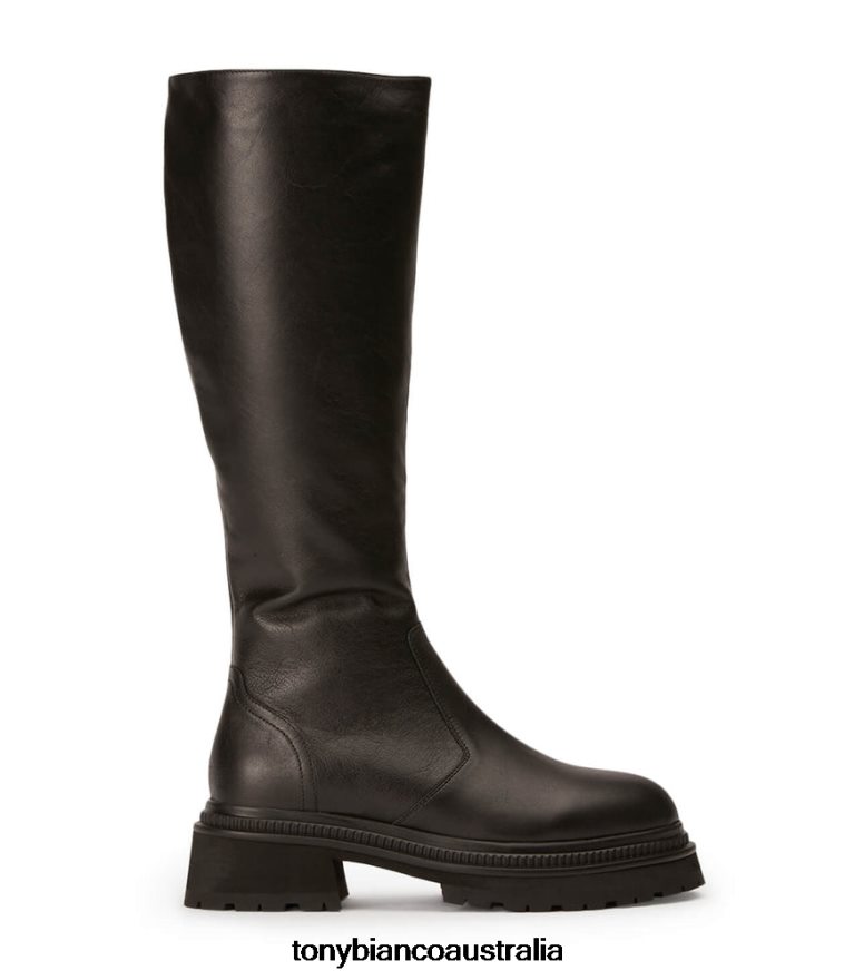 Tony Bianco | Women Black Venice Hitch Calf Boots DD6F6J433