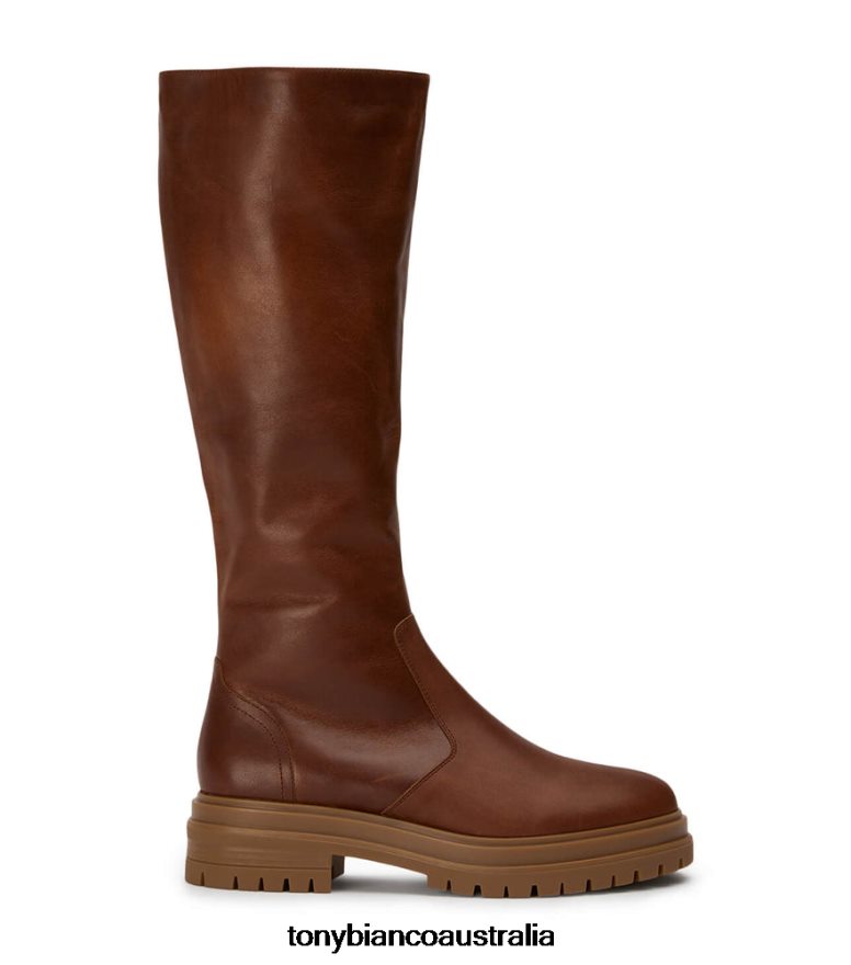 Tony Bianco | Women Cognac Wanda Calf Boots DD6F6J465