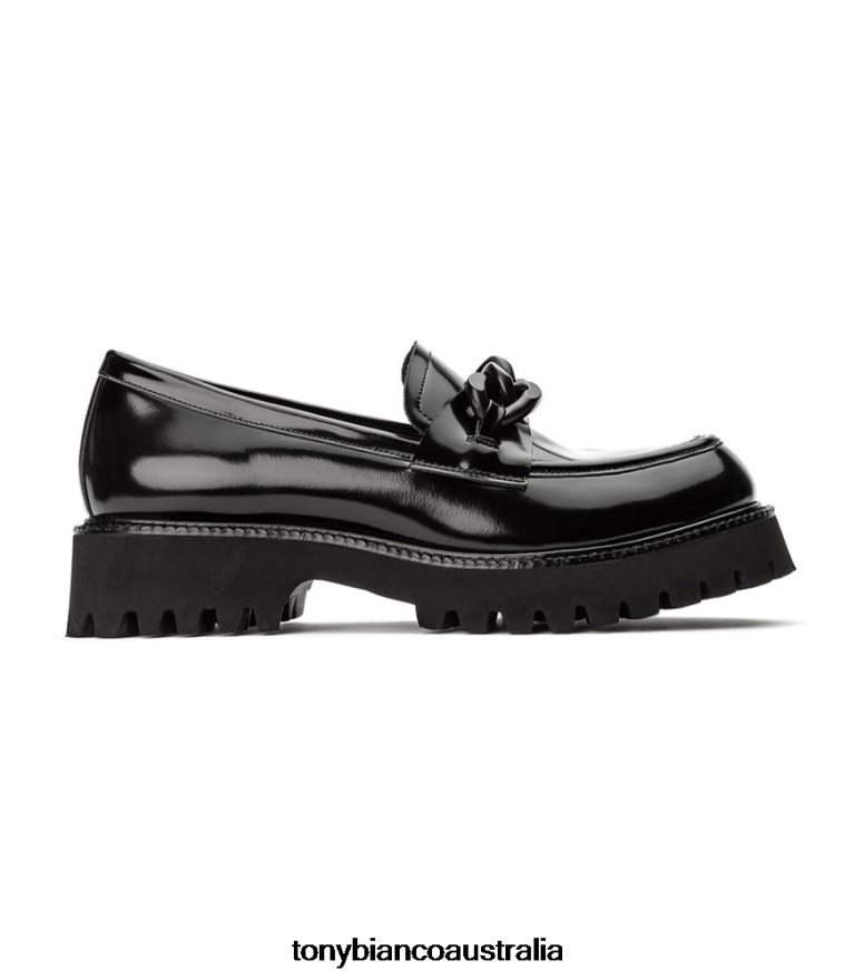 Tony Bianco | Women Black Hi Shine Georgi Casual Shoes DD6F6J593