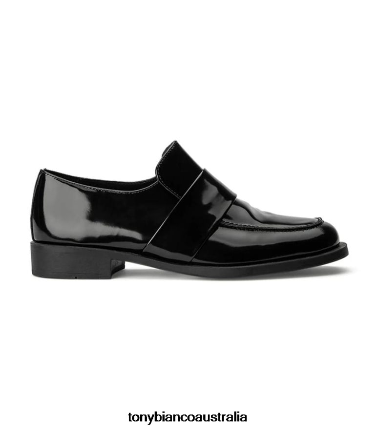 Tony Bianco | Women Black Hi Shine Rovin Flats DD6F6J598