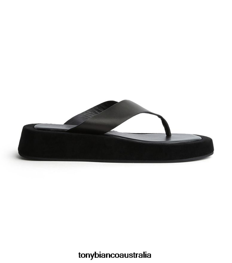 Tony Bianco | Women Black Como Ives Sandals DD6F6J617