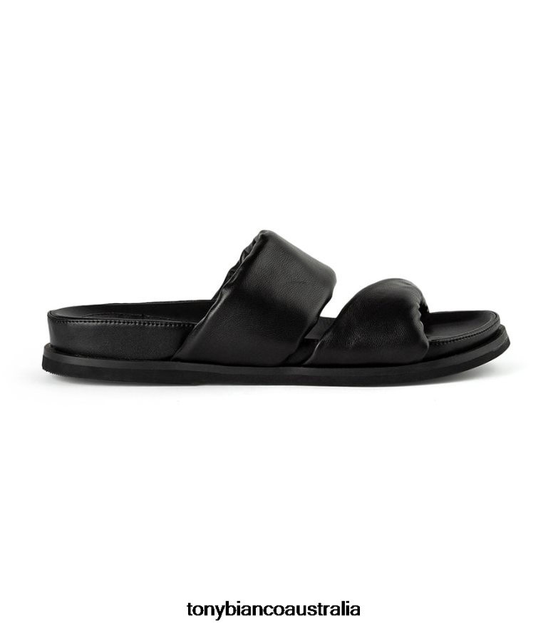 Tony Bianco | Women Black Nappa HenrySandals DD6F6J642