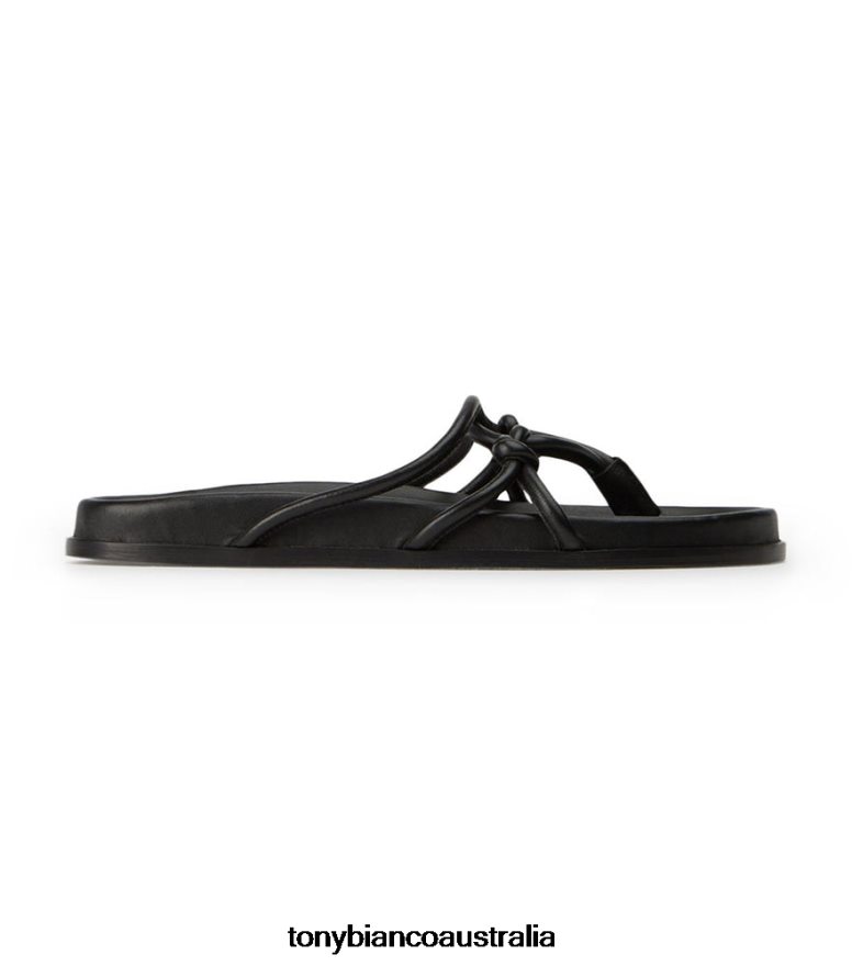Tony Bianco | Women Black Nappa Luelle Sandals DD6F6J629