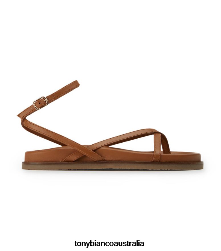 Tony Bianco | Women Tan Nappa Lucie Sandals DD6F6J627