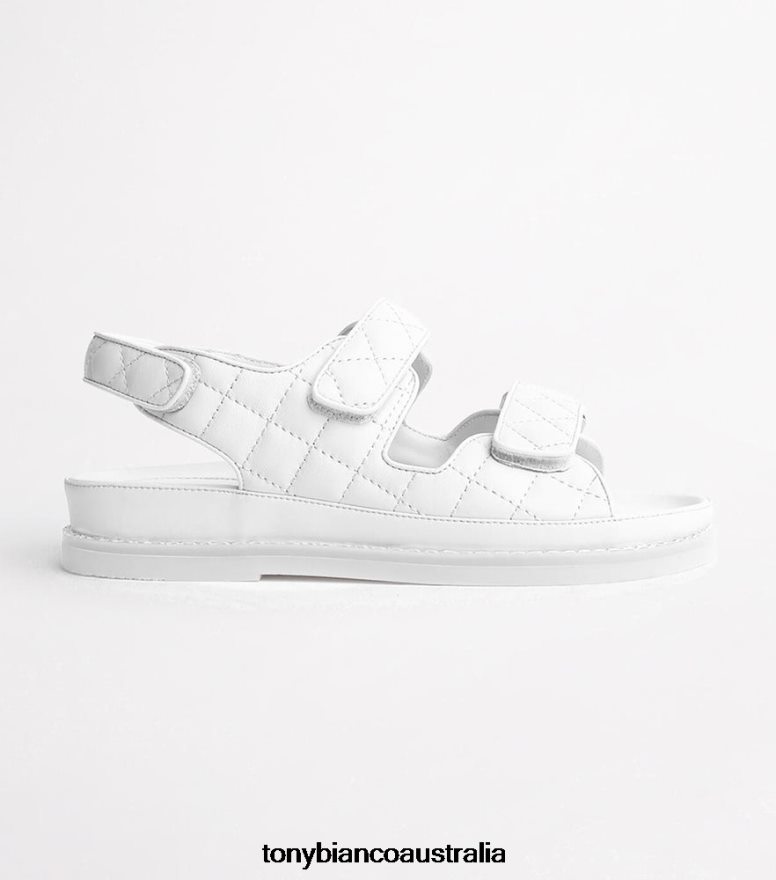 Tony Bianco | Women White Sheep Nappa Hiranni Sandals DD6F6J644