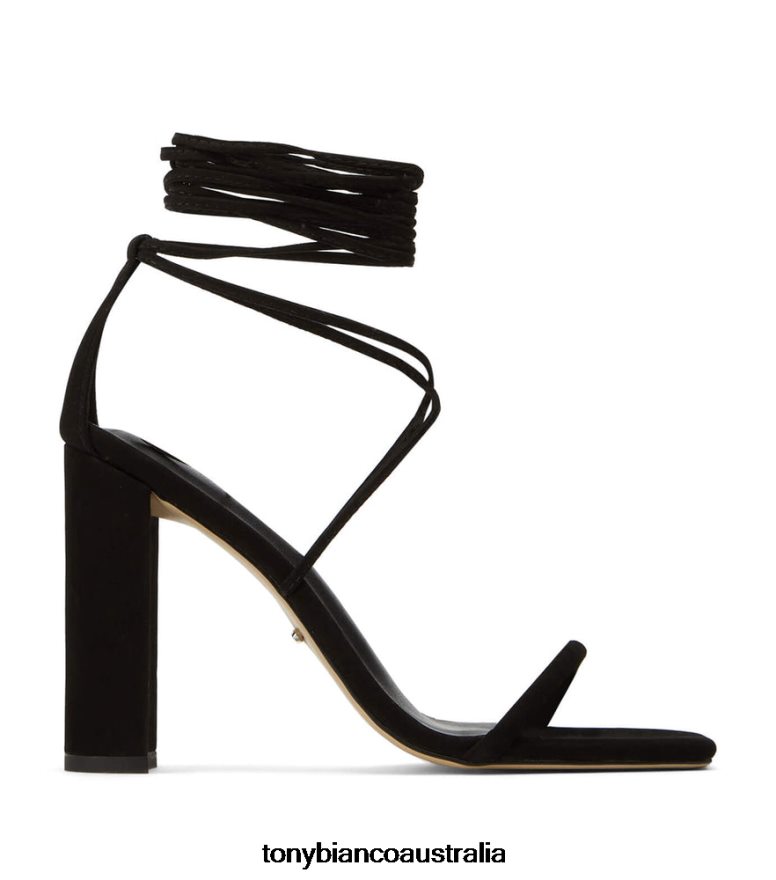 Tony Bianco | Women Black Phoenix Flute Heels DD6F6J372