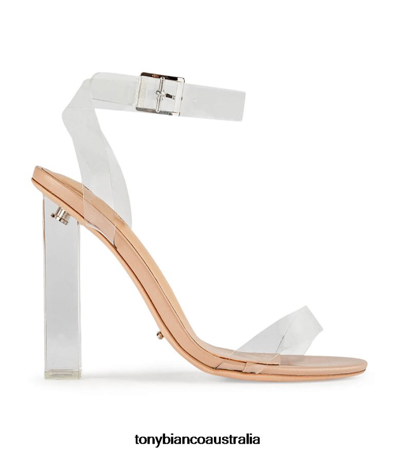 Tony Bianco | Women Clear Vinylite/Skin Capretto Kiki Heels DD6F6J226