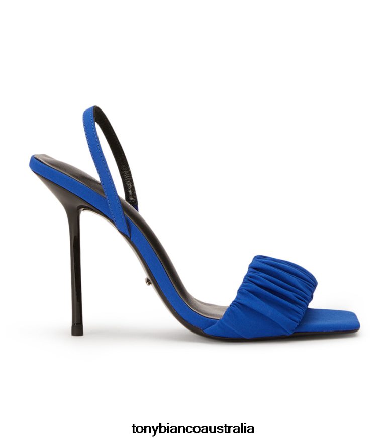 Tony Bianco | Women Azure Crepe Nixon Heels DD6F6J75