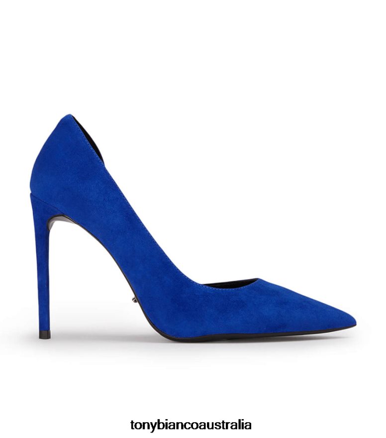 Tony Bianco | Women Azure Suede Alyx Heels DD6F6J183