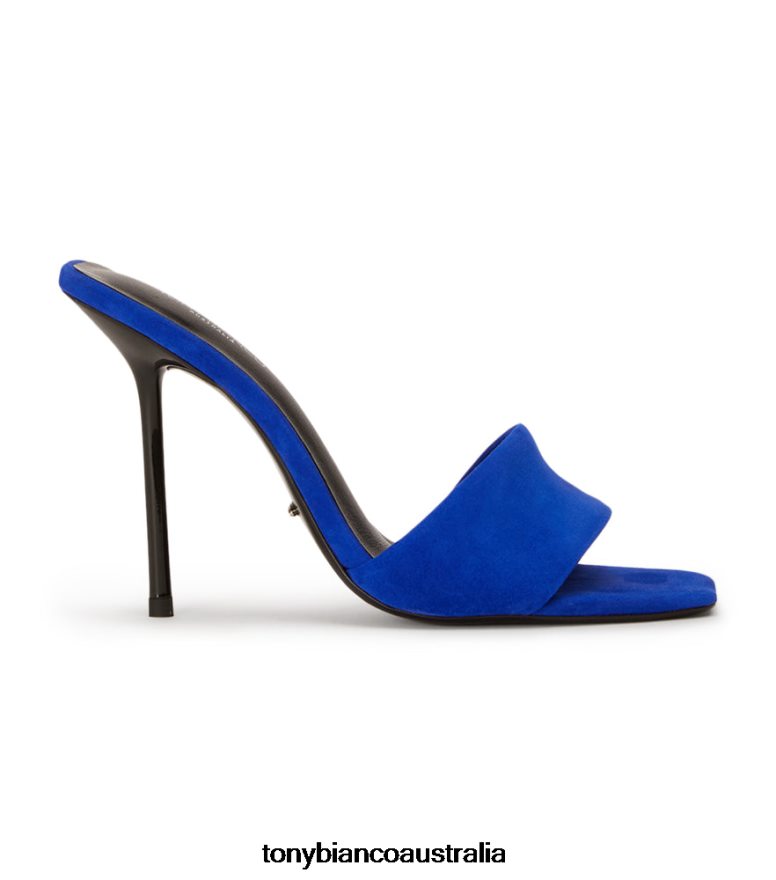Tony Bianco | Women Azure Suede Natalie Heels DD6F6J152