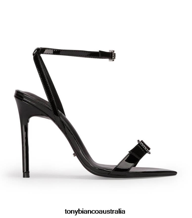 Tony Bianco | Women Black Patent Mopsy Heels DD6F6J140