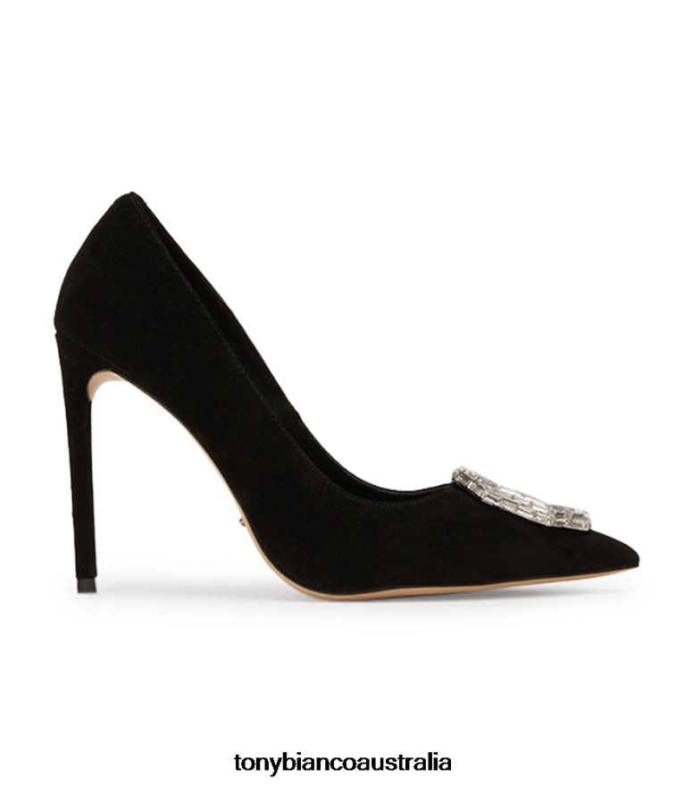 Tony Bianco | Women Black Suede Alison Heels DD6F6J297