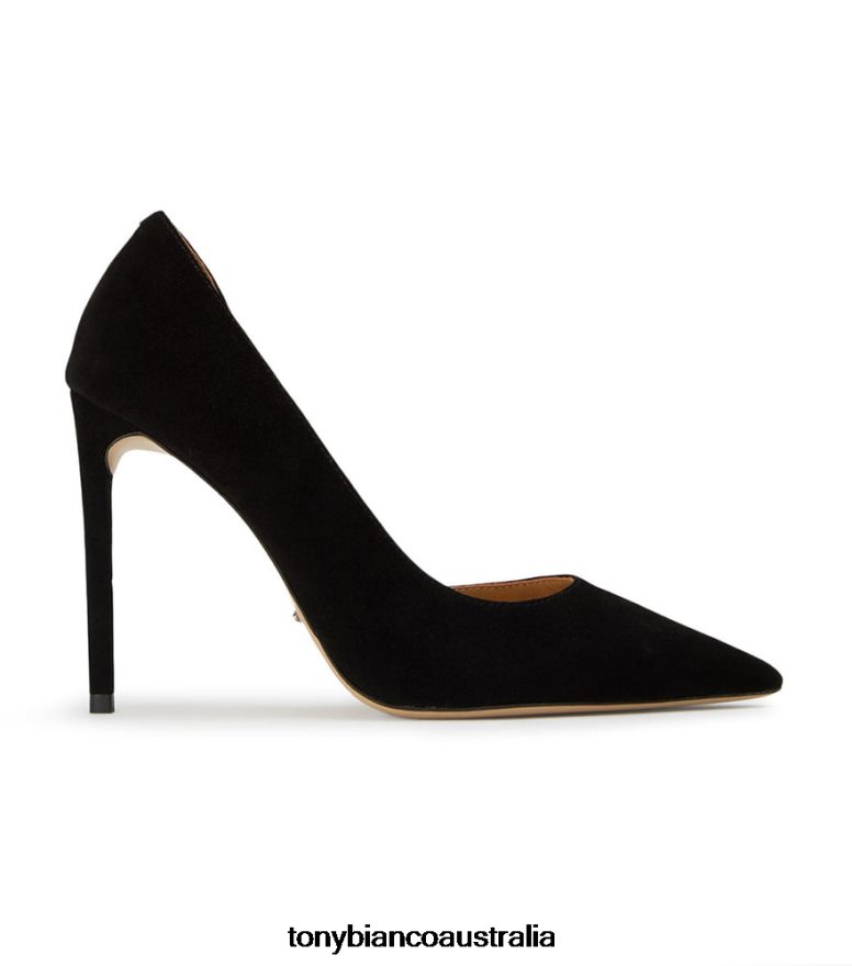 Tony Bianco | Women Black Suede Alyx Heels DD6F6J90