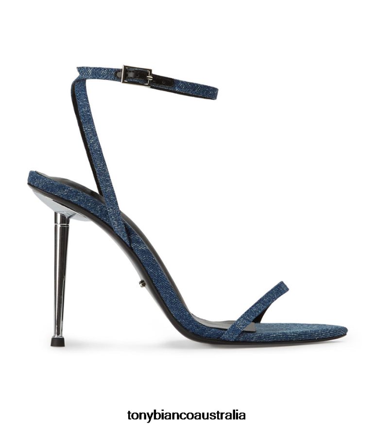 Tony Bianco | Women Blue Denim Myra Heels DD6F6J203