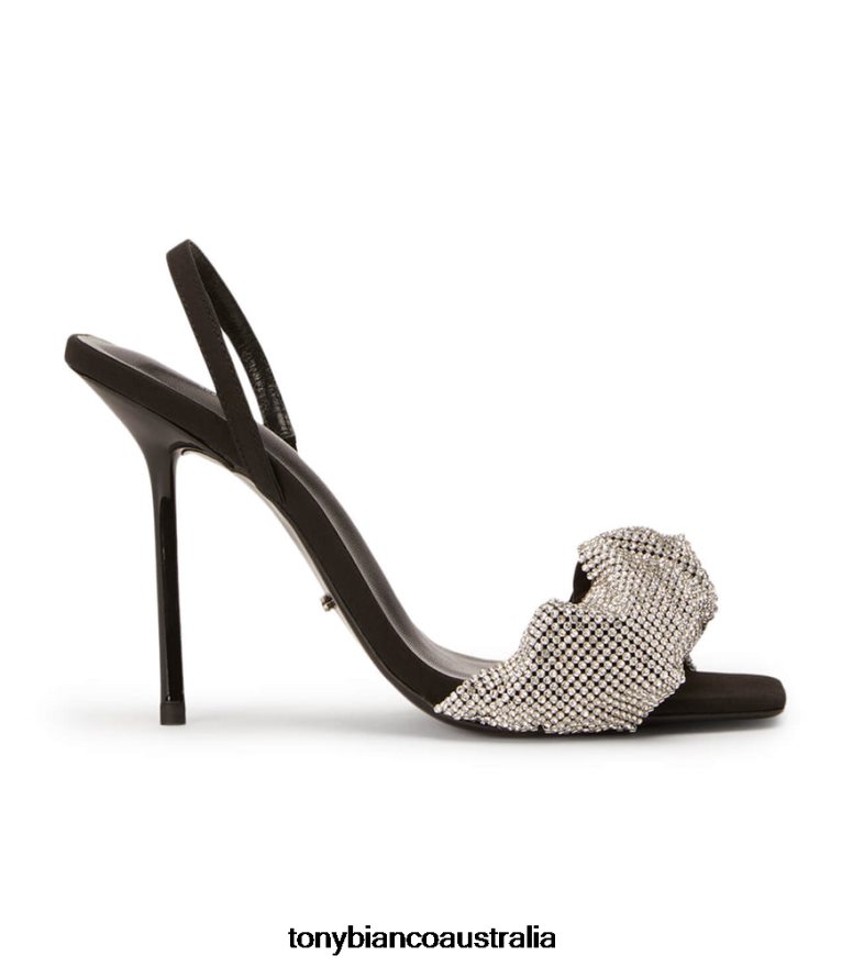Tony Bianco | Women Crystal/Black Nixon Heels DD6F6J50