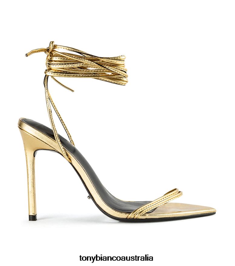 Tony Bianco | Women Gold Foil Millie Heels DD6F6J112