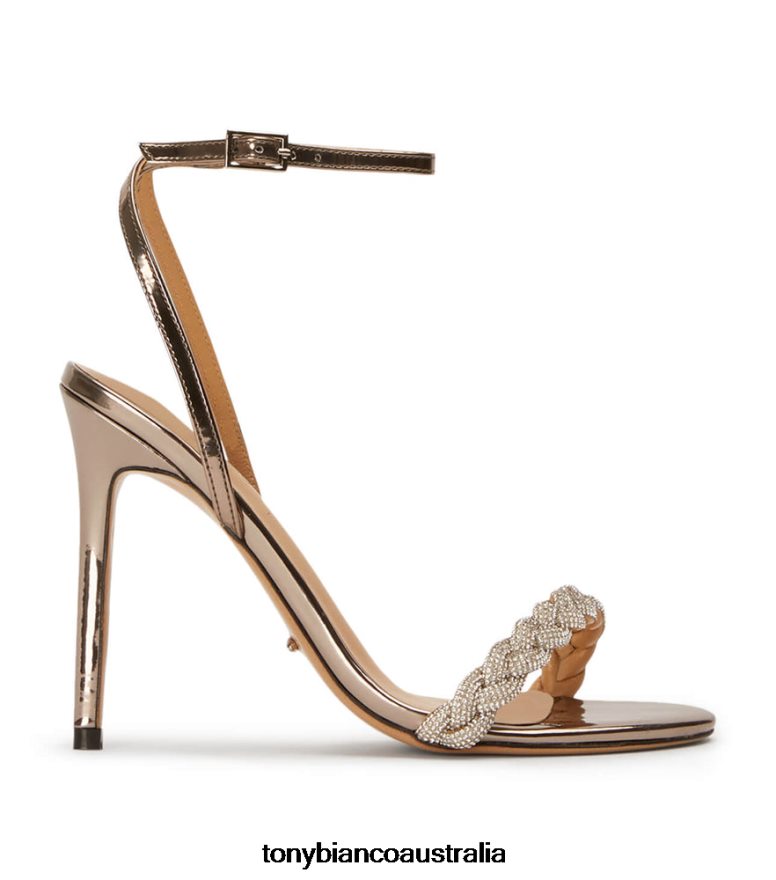 Tony Bianco | Women Gunmetal Shine Kosta Heels DD6F6J77