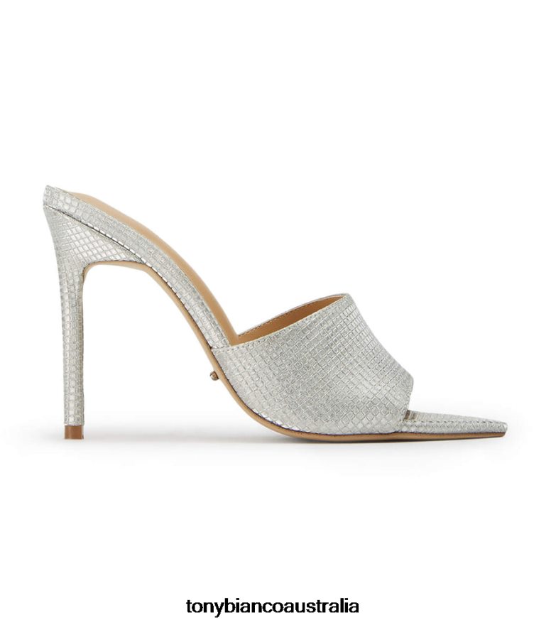 Tony Bianco | Women Silver Aura Marley Heels DD6F6J156