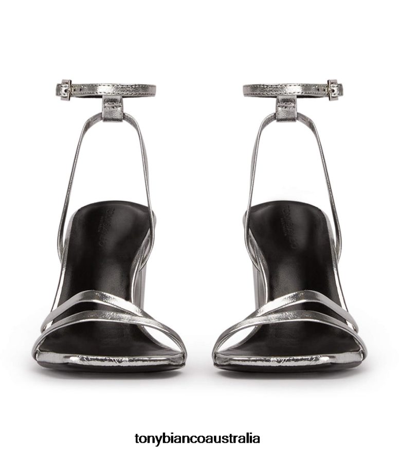 Tony Bianco | Women Silver Foil Corso Heels DD6F6J289