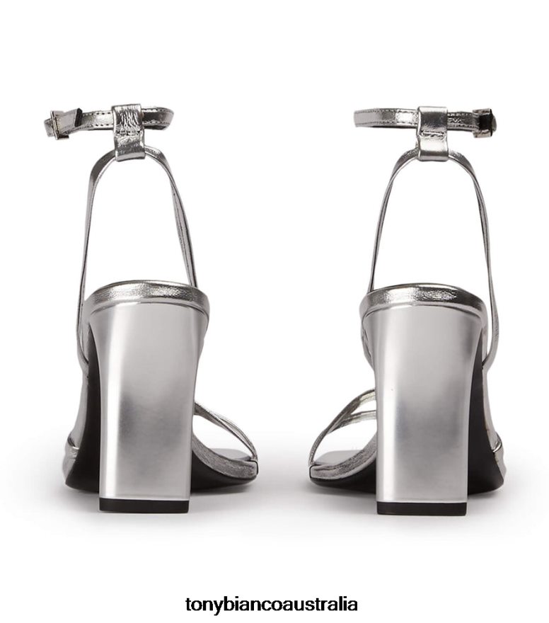 Tony Bianco | Women Silver Foil Corso Heels DD6F6J289