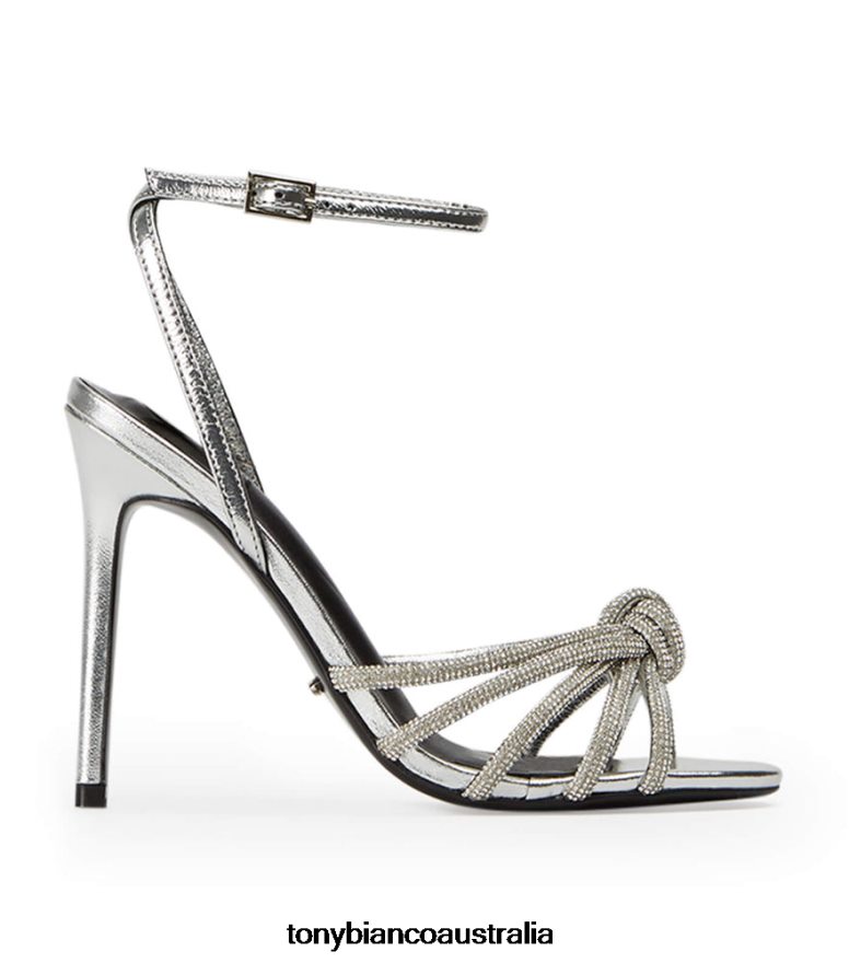 Tony Bianco | Women Silver Foil Kyla Heels DD6F6J55