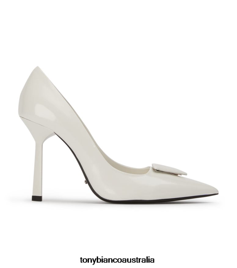 Tony Bianco | Women White Hi Shine Gema Heels DD6F6J325